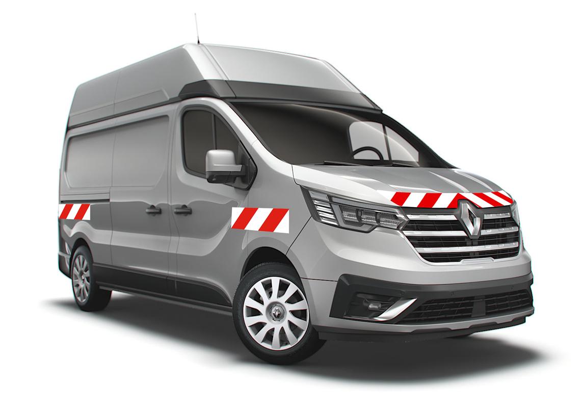 Kit de balisage prédécoupé Classe A RENAULT TRAFIC 2021-...